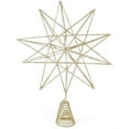 thumbnail image 1 of Ornativity Glitter Star Tree Topper - Christmas Sparkly Metal Wire Star Tree Top Ornament, 1 of 2