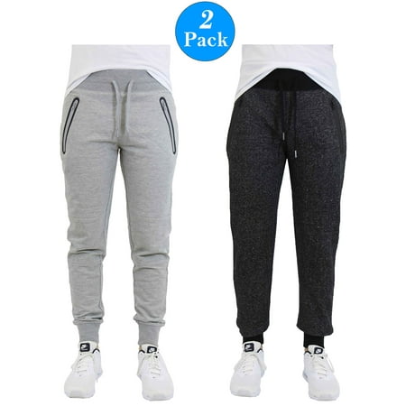 sweatpants pockets zipper jogger pack