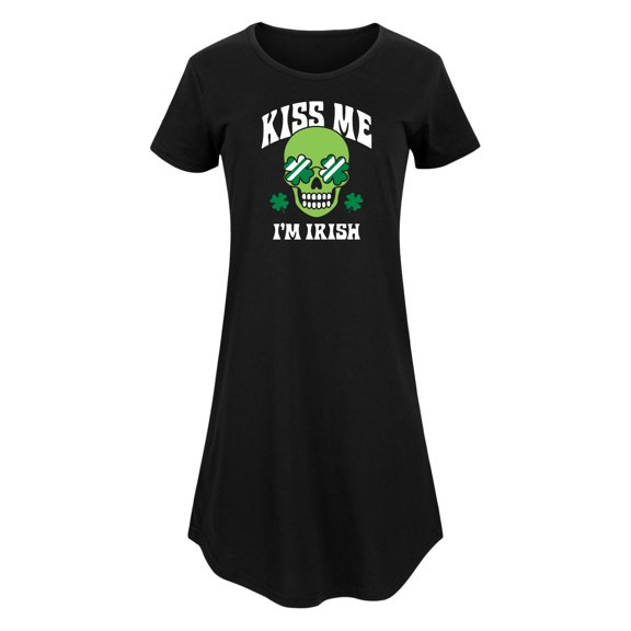 Instant Message - St. Patrick's Day - Kiss Me I'm Irish - Women's Any Way Dress