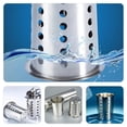 thumbnail image 4 of Miangastore Kitchen Utensils Holders Stainless Steel 1Pack 5.4x4.5x3.4in, 4 of 9