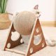 thumbnail image 1 of Pelota de rasguño de gato de madera maciza para rasguños, tabla de sisal para rasguños kaili Sencillez, 1 of 2
