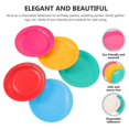thumbnail image 3 of 100pcs Paper Plate Paper Cake Plates Disposable Colorful for Birthday Party Decor, 3 of 4