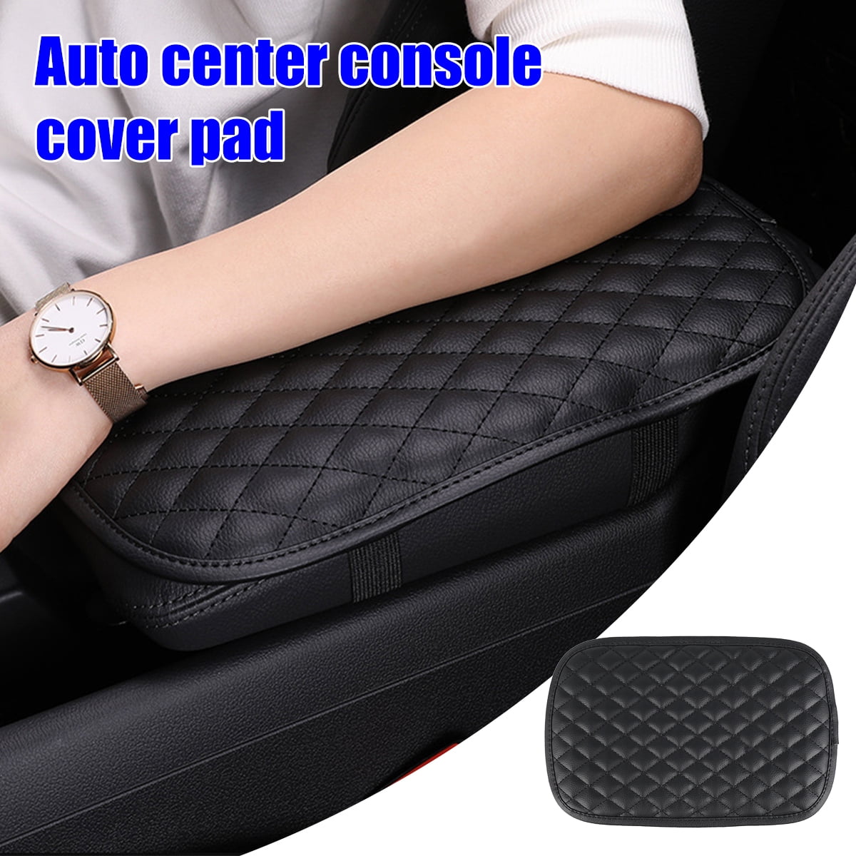 HOTBEST Car Armrest Cover Universal Car Armrest Pad Waterproof Car Center Console Cover 11.8 x 7