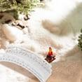 thumbnail image 4 of CRAFTHROU Chinese Traditional Style Mini Landscape Bridge Plastic Beige 1Set, 4 of 8