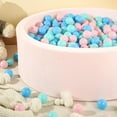 thumbnail image 4 of 100 Ball Pit Balls for Kids Toddlers Ball Pit, Play Tent, Phthalate Free BPA Free Crush Proof Plastic Ball, Play Balls Birthday Parties in Reusable Storage Bag, 4 of 9