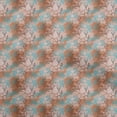 thumbnail image 1 of oneOone Cotton Cambric Orange Fabric Leaves Sewing Material Print Fabric By The Yard 56 Inch Wide, 1 of 1