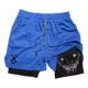 thumbnail image 1 of Short Gym Hombre Ropa Deportiva 2 En 1 Bolsa Celular Mod7, 1 of 6
