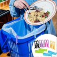 thumbnail image 3 of 20 Pieces Clip Trash Can Closure Plastic Clip Clamp Holders for Kitchen Trash Can Garbage Bin Clip Random Color, 3 of 5