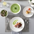 thumbnail image 2 of MALACASA Series JERA, 16-Piece Bone China Dinnerware Set, White with Golden Rim dinner Sets, Service for 4, 2 of 6
