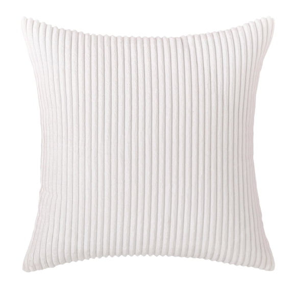 Boho Decorative Throw Pillow Covers 18x18 Inch Striped Corduroy Cushion Cases Soft Plush Pillow Covers for Sofa Couch Bed Living Room Farmhouse Boho Home Decor Autumn Fall Theme