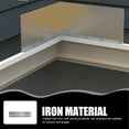 thumbnail image 3 of 2Pcs Rain Gutter Splash Guards Roofing Gutter Guard Shingle Roof Gutter Rain Diverter, 3 of 5