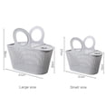 thumbnail image 3 of Wisremt Portable Bath Basket,Dirty Laundry Basket, Shower Basket For Toiletries, 3 of 9