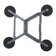 thumbnail image 1 of Rectangular Satellite Cars Suction Cup Mount, Rectangular Satellite Suction Cup Mount Stable Internet Access Safe Aluminium Alloy Flexible  for RV, 1 of 7