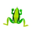 thumbnail image 2 of Señuelo de Rana, Señuelo de Trucha, Anzuelos Sin Malezas, Compacto, Suave para Pesca de Lubina, Verde claro, 2 of 9