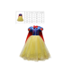 thumbnail image 5 of Vestido de princesa Blancanieves, capa para niña y niño, disfraz de carnaval para fiesta de cumpleaños de Halloween (110 cm), 5 of 5