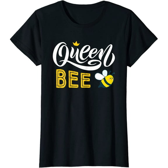 Beekeeper Queen Bee Cute Bees Honey Lover Queen Bee T-Shirt