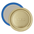 thumbnail image 2 of Superb Sealing Solutions Canning Lids - Mason Jar Wide Mouth Lid Toppers Fit Ball and Kerr Jars, 3.25 inch Food Grade with Thick Seals, USA Made, 120 Count, 2 of 6