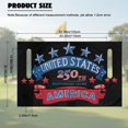 thumbnail image 7 of Yuyamidu 250th Anniversary American Flag Golf Cart Seat Covers for 2 Passenger Golf Cart Rear Seat Cover with Front Pockets Patriotic Golf Cart Seat Blanket, 7 of 7
