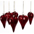 thumbnail image 1 of Adornos de cristal LFUTARI en forma de corazón para el día de San Valentín, 8 cm, 6 unidades, 1 of 7