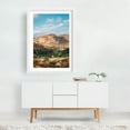 thumbnail image 2 of Malibu Hills 03 - Los Angeles California Photography White Framed Wall Art Print 12 x 18 inches, 2 of 3