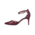 thumbnail image 3 of Bandolino Womens BD Ginata 3 Patent Pointed Toe Pumps, 3 of 5