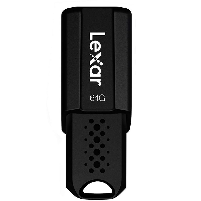 Lexar JumpDrive S80 USB 3.1 Flash Drive, 64G - Black - (2-Pack