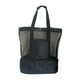 thumbnail image 5 of Bolsa de playa transparente y ligera con hielera térmica. negro, 5 of 9