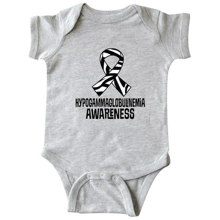 

Inktastic Hypogammaglobulinemia Ribbon Gift Baby Boy or Baby Girl Bodysuit