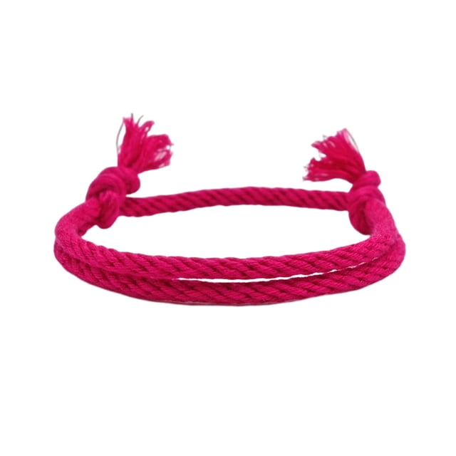 Qarigey trenzada, cuerda tejida ajustable, cordón de cadena de mano, vacaciones, boda, trabajo, citas, decoración, joyería Simple de moda para Ropa, zapatos y accesorios Miscelánea Tipo 3 Qarigey AP016028-03