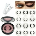 thumbnail image 3 of Magnetic False Eyelashes, Reusable Magnetic Eyelash Set, 3 of 9