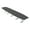 Asian Night w/Silver Base no Electric, variant on 20' Modular Boardroom Table Boat Shaped Metal T-Bases Power And Data