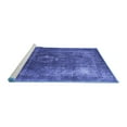 thumbnail image 2 of Ahgly Company Machine Washable Indoor Rectangle Oriental Blue Industrial Area Rugs, 3' x 5', 2 of 4