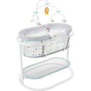 Best HALO Bassinets - Fisher-Price Soothing Motions Bassinet Baby Bedside Sleeper Review 