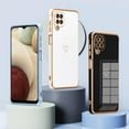 thumbnail image 6 of Samsung Galaxy A12 Case, Camera Protection, Love Hearts Pattern, Silicone Case Cell Phone Case for Samsung Galaxy A12, White, 6 of 8