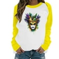 thumbnail image 3 of TaTaai Hoodies Shirts for Women Early Fall Long Sleeve Tops Vintage Graphic Outfits Tops Fashion Pullover Tees Gift, 3 of 6
