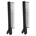 thumbnail image 3 of DOLITY 2Pcs Hairdressing Assistant Comb Hair Dye and s for Salon Highlights black, 3 of 8
