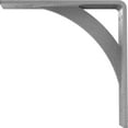 thumbnail image 4 of Ekena Millwork 2"W x 8"D x 8"H Legacy Steel Bracket, Hammered Gray, 4 of 13