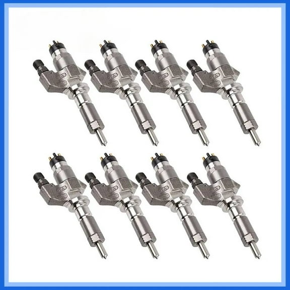 8Pcs 0445120008 0986435502 New Diesel Fuel Injector set for 2001-2004 Bosch GM Chevy Duramax LB7 6.6L Engine 97729095 97720661