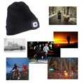thumbnail image 4 of pitrice LED Beanie Cap Lighting Flashing Hands Free Flashlight Headlamp Beanie Unisex Winter Knit Cap, 4 of 9
