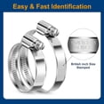 thumbnail image 5 of Kit surtido de abrazaderas para manguera Steelsoft Heavy Duty, 90 piezas, 5 of 5