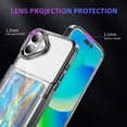 thumbnail image 7 of Allytechgroup Clear Case for iPhone 16, Wallet Back Cover with Cards Holder Stand Not-Yellowing Slim Bumper Shockproof Protective Phone Case for iPhone 16, Black, 7 of 7