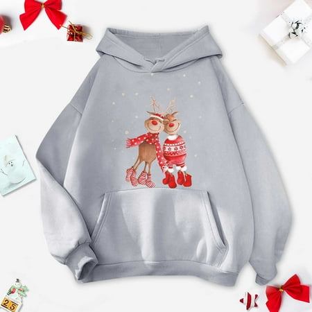 

DAETIROS Quick Drying Print Cute Christmas Beach Parent-child clothing Gray