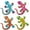 Wall Art Figurines F A8, variant on Gecko Wall Decor, 4 Pack Gecko Outdoor Fence Wall Art Decor, Hanging Decoration for Garden Yard Living Room Bedroom Patio Balcony