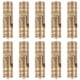 thumbnail image 1 of 10 Uds. Bisagras de latón de estilo Retro para gabinetes de cocina, bisagras pequeñas, bisagras Vintage para caja de madera, joyero, 1 of 6
