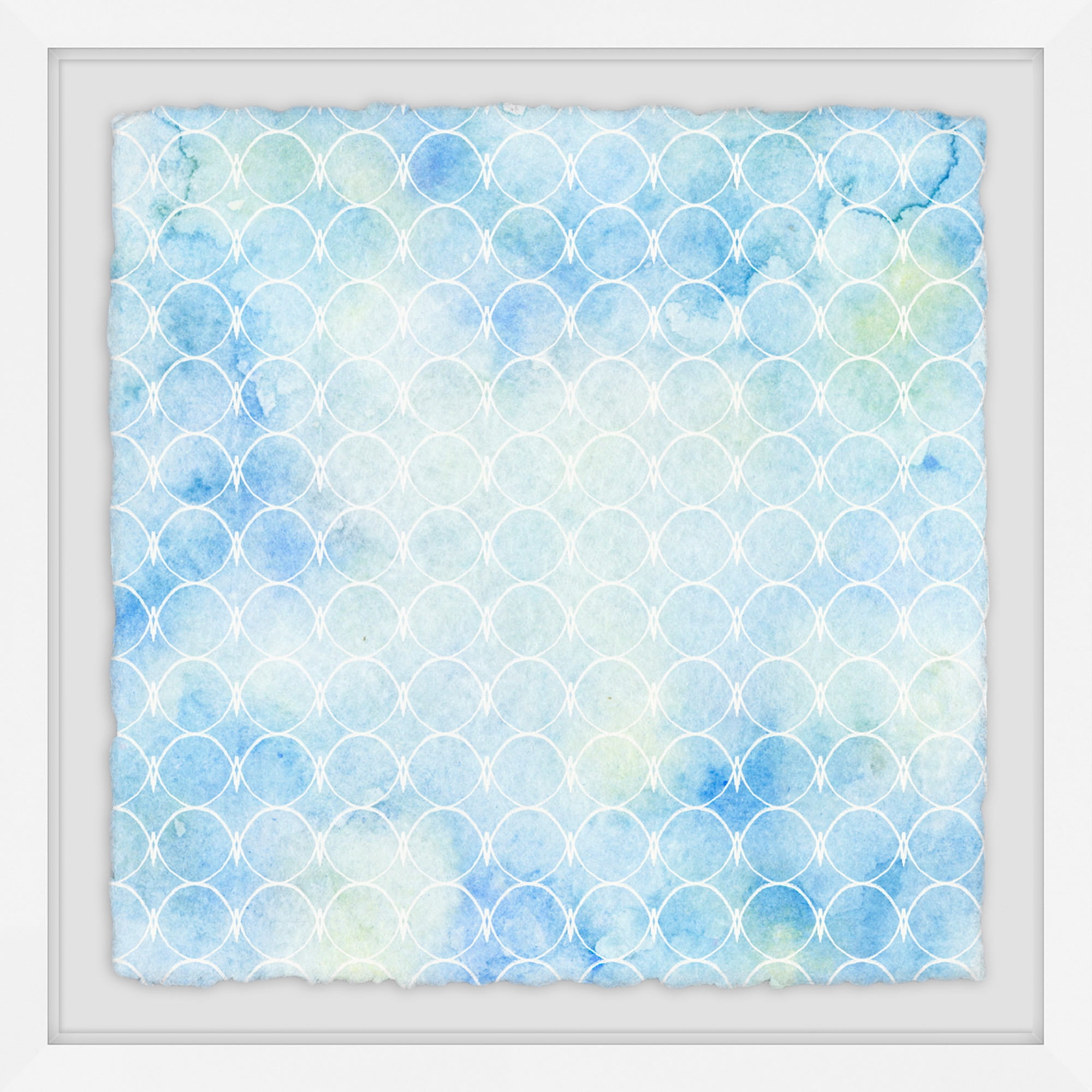 Prismatic Artic Framed Painting Print