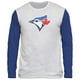 Toronto Blue Jays Distressed Logo Tri-Blend Long Sleeve  T-Shirt - Bulletin – image 1 sur 1