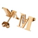 thumbnail image 3 of Juego Joyería Mujer, Collar Aretes Inicial Letras LuckyLy, Acero Inoxidable Baño de Oro 18k dorado UNITALLA, 3 of 6