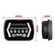 thumbnail image 3 of LED Headlight Halo DRL Turn Signal For Jeep Wrangler YJ Cherokee XJ MJ 7x6"/5x7, 3 of 4