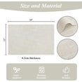 thumbnail image 2 of Woven Fabric Placemats Set of 4 Heat Resistant Place Mats Non Slip Washable Double Layer Cloth Placemats Reversible Table Mats Kitchen Dining Table Decor, 2 of 9