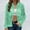 Green, variant on Mnyycxen Women's Sheer Floral Lace Cardigan Long Sleeve Zip Up Bomber Jacket Fashion Mesh Hollow Out Casual Coats